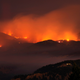 Wildfire burning in the Boulder foothills in 2010. It was the most destructive fire in Colorado state history at the time.